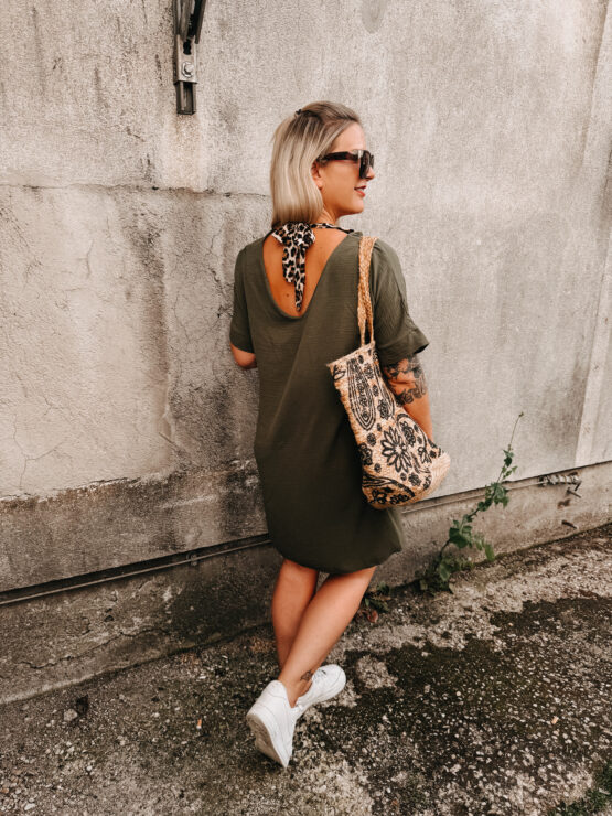 414 🐆 Easy Summer Dress mit Leo-Detail – für wilde Herzen & sanfte Sommerabende 🌞