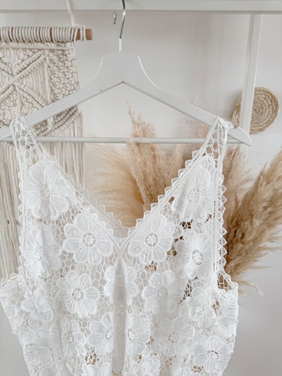 399 🌸 Boho Bloom – Häkel-Top mit Fransen & Blumenmuster🌸 – Bild 9