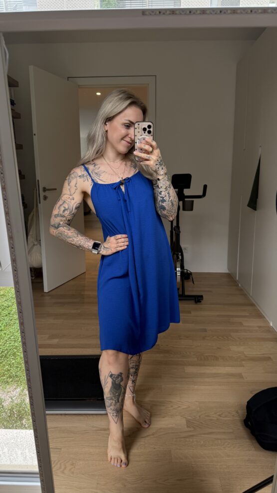 323 ✨ Luftiges Sommerkleid mit Spaghettiträgern MIDI Länge ✨ - Image 2