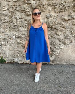 323 ✨ Luftiges Sommerkleid mit Spaghettiträgern MIDI Länge ✨