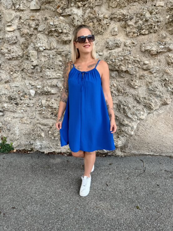 323 ✨ Luftiges Sommerkleid mit Spaghettiträgern MIDI Länge ✨