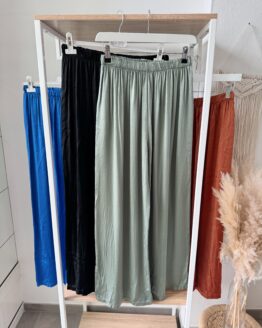 437 ☀️ Fließende Sommerhose – luftig, weich & einfach zum Verlieben 💚