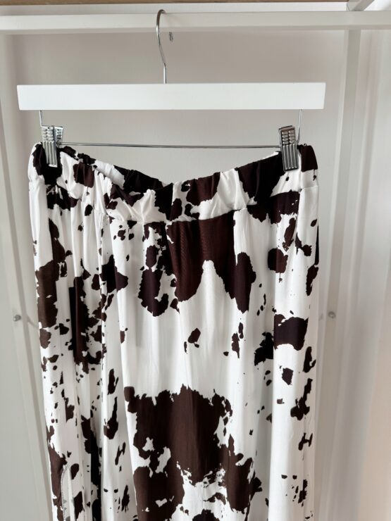 433 🐄 Cowprint Midirock mit Schlitz – Bild 4