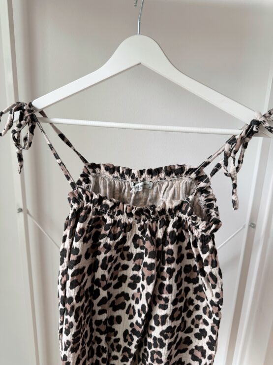435 🐆 Wild & soft – dein Leo-Top  aus Musselin 🐆 – Bild 4