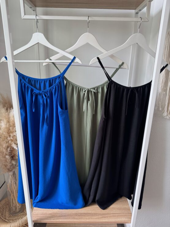 323 ✨ Luftiges Sommerkleid mit Spaghettiträgern MIDI Länge ✨ - Image 3