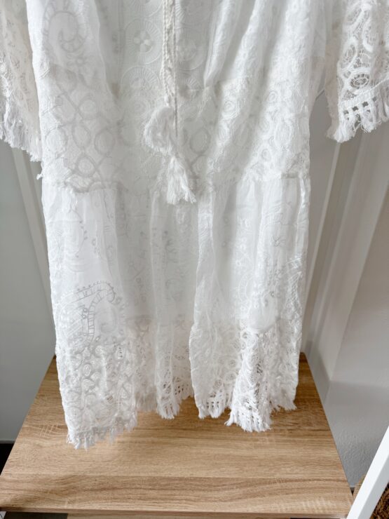 328 🤍 Traumhaftes Spitzenkleid mit Fransen – dein Boho-Moment im Sommer 🤍 – Bild 7