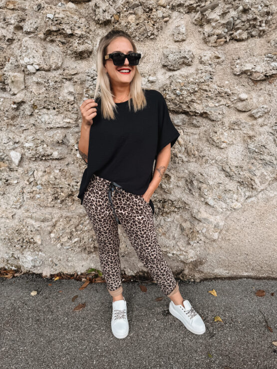 020 ✨ Joggpants Hose im Leo-Look ✨ – Bild 3