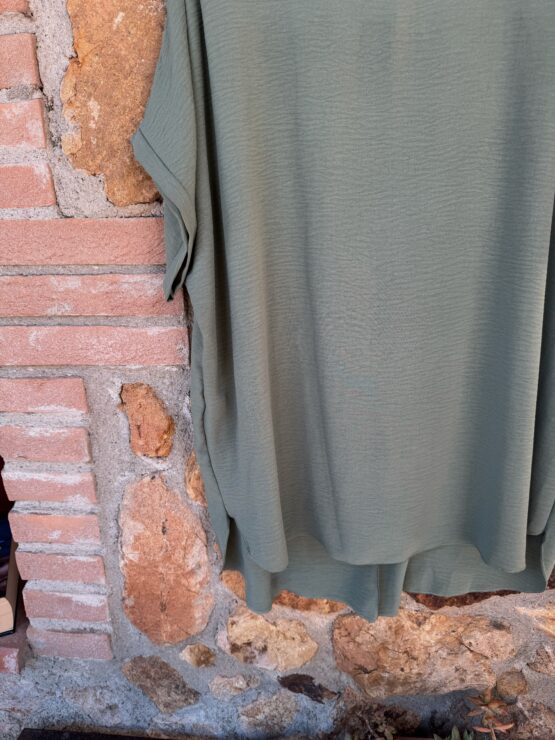 007✨ Oversize Basic-Shirt mit Struktur – fließend & zeitlos ✨ – Bild 4