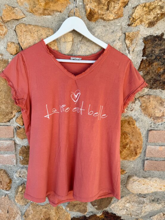 011 T Shirt ✨ La vie est belle – Bild 3