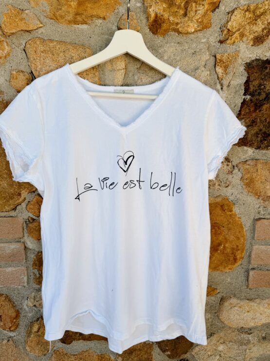 011 T Shirt ✨ La vie est belle – Bild 4