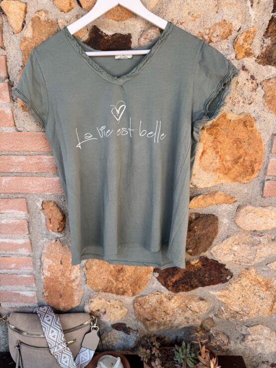 011 T Shirt ✨ La vie est belle – Bild 5