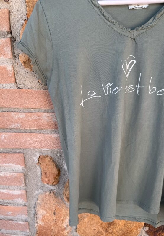 011 T Shirt ✨ La vie est belle – Bild 7