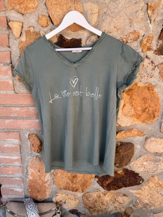 011 T Shirt ✨ La vie est belle – Bild 8