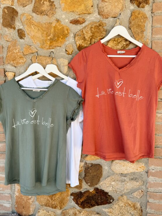 011 T Shirt ✨ La vie est belle – Bild 9