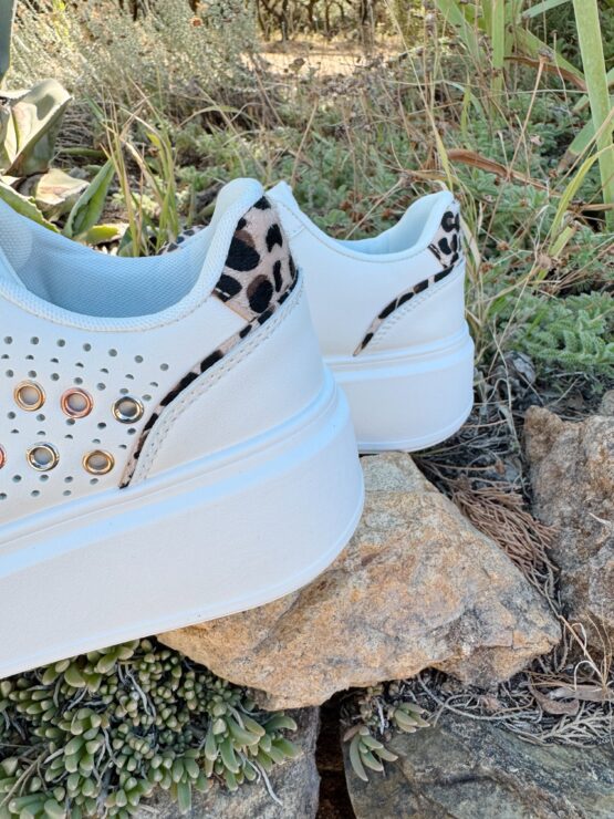 LIMITERT! 003 Leo Sneakers mit Plateau Absatz – Bild 5