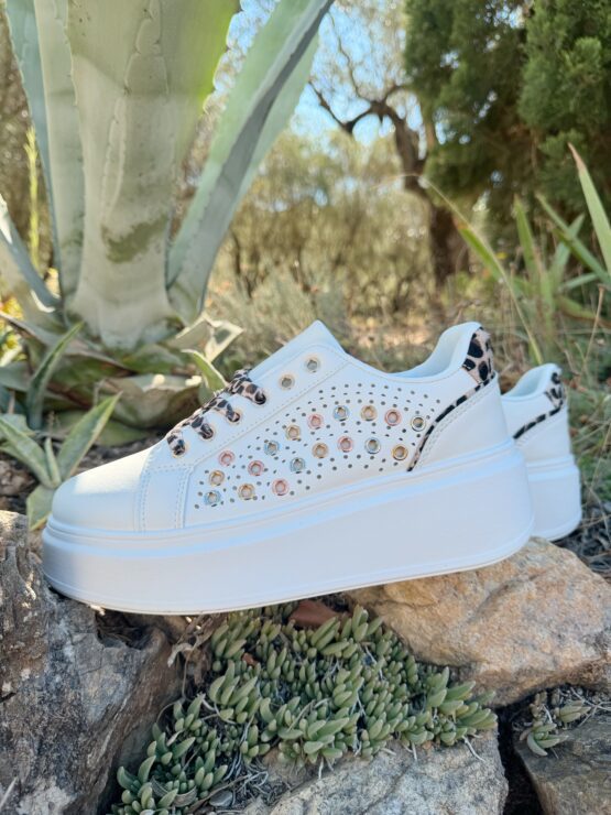 LIMITERT! 003 Leo Sneakers mit Plateau Absatz – Bild 3