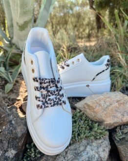 LIMITERT! 003 Leo Sneakers mit Plateau Absatz