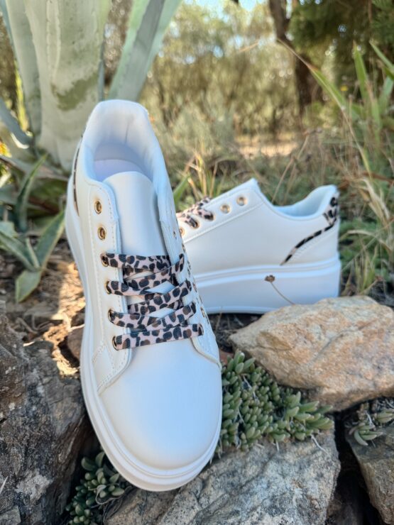 LIMITERT! 003 Leo Sneakers mit Plateau Absatz
