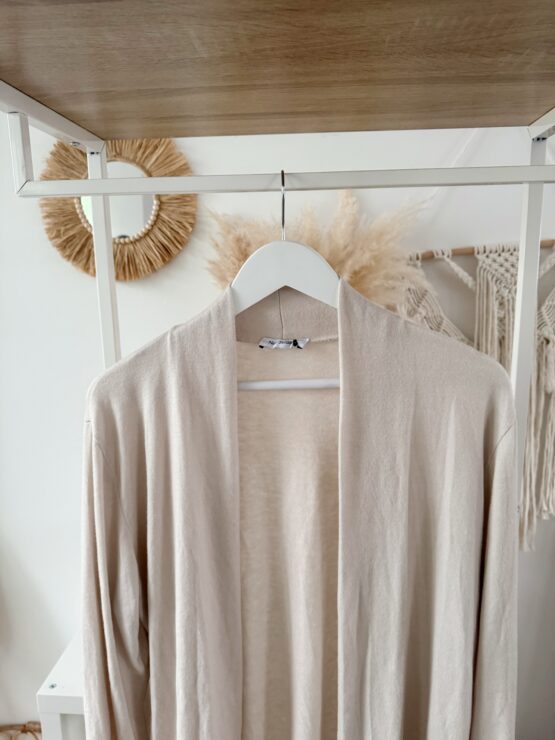 🧥 Artikel 035 – Feiner Basic-Cardigan zum Überwerfen in vielen Farben ✨ – Bild 3