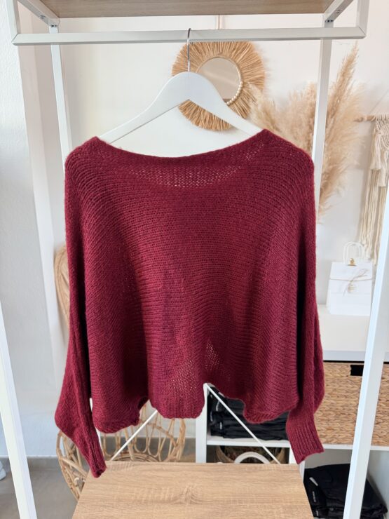 043 ✨ Cozy Chic – dein Strickpullover mit Wickel-Detail ✨ – Bild 6