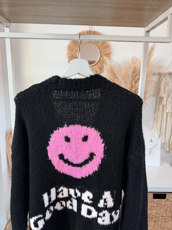 042 ✨ Cozy & Happy – deine Strickjacke mit Smiley ✨ - Image 7
