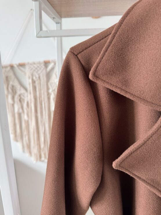 049 ✨ Klassischer Trenchcoat – dein eleganter Herbst-Liebling ✨bordeaux, schwarz, braun, grau – Bild 5