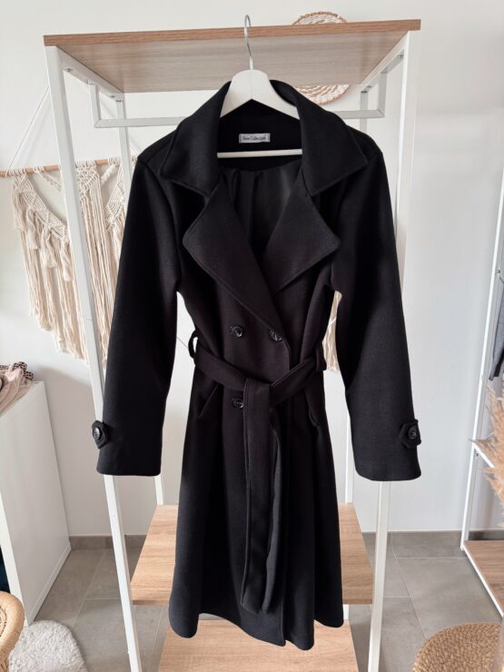 049 ✨ Klassischer Trenchcoat – dein eleganter Herbst-Liebling ✨bordeaux, schwarz, braun, grau – Bild 8