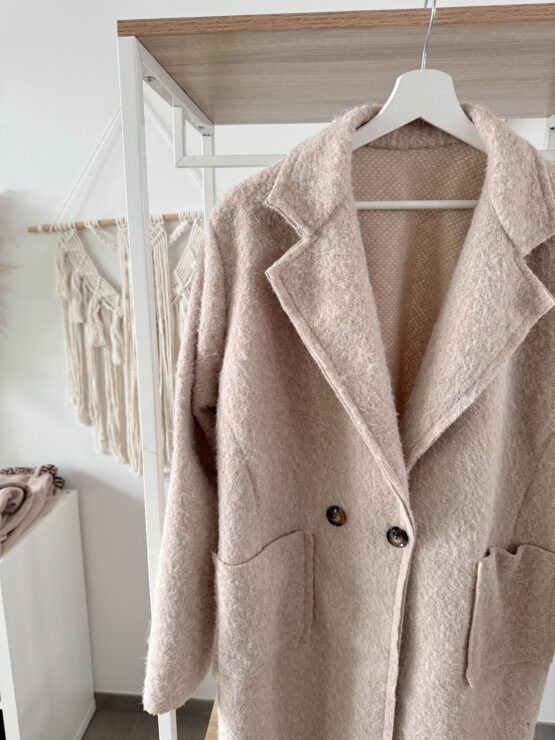 053 ✨ Kuschelmantel mit Woll-Optik – dein Cozy-Chic für kalte Tage ✨ – Bild 3