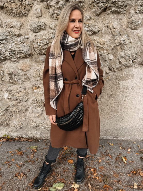 049 ✨ Klassischer Trenchcoat – dein eleganter Herbst-Liebling ✨bordeaux, schwarz, braun, grau – Bild 11