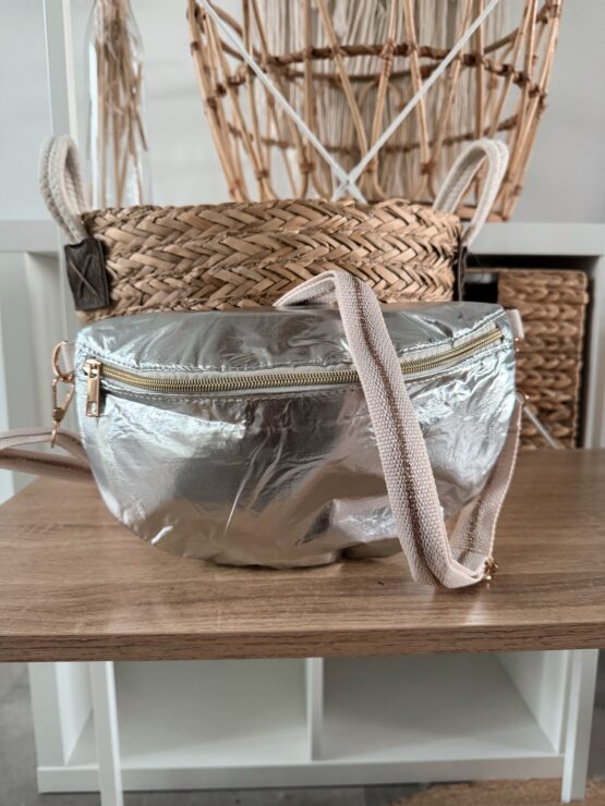 060 Metallic Crossbody Bag in bronze, silber & gold - Image 11