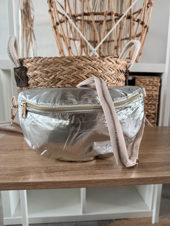 060 Metallic Crossbody Bag in bronze, silber & gold - Image 12
