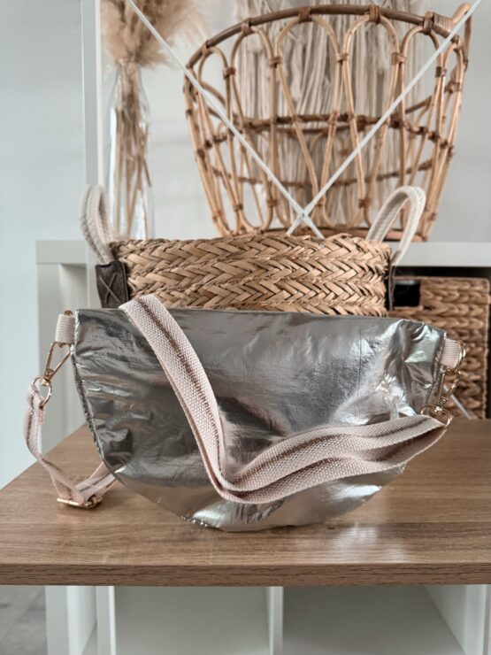 060 Metallic Crossbody Bag in bronze, silber & gold - Image 8