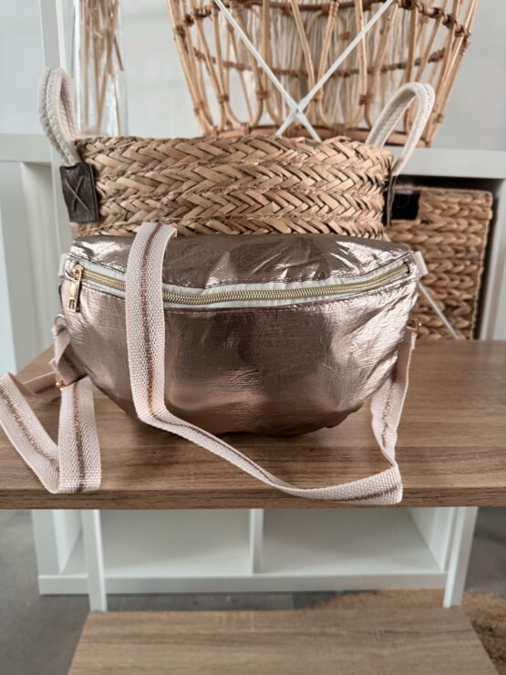060 Metallic Crossbody Bag in bronze, silber & gold - Image 7