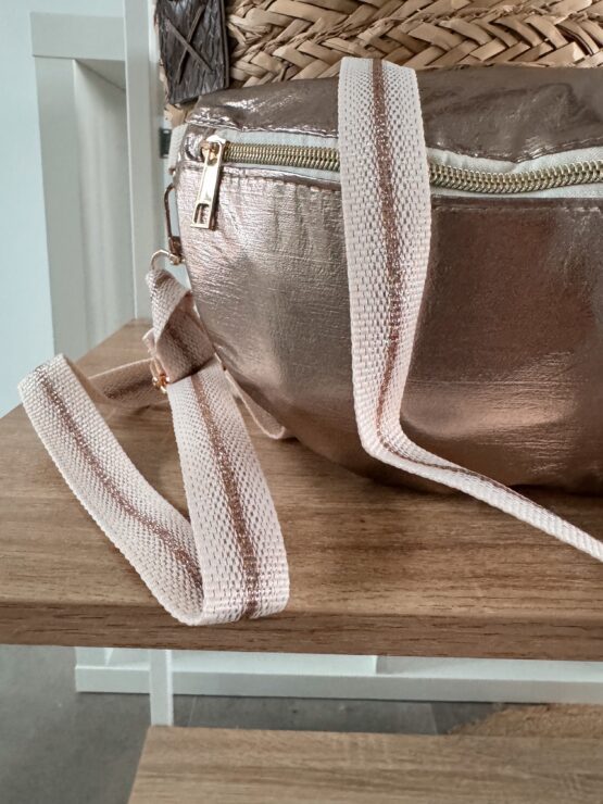 060 Metallic Crossbody Bag in bronze, silber & gold - Image 5
