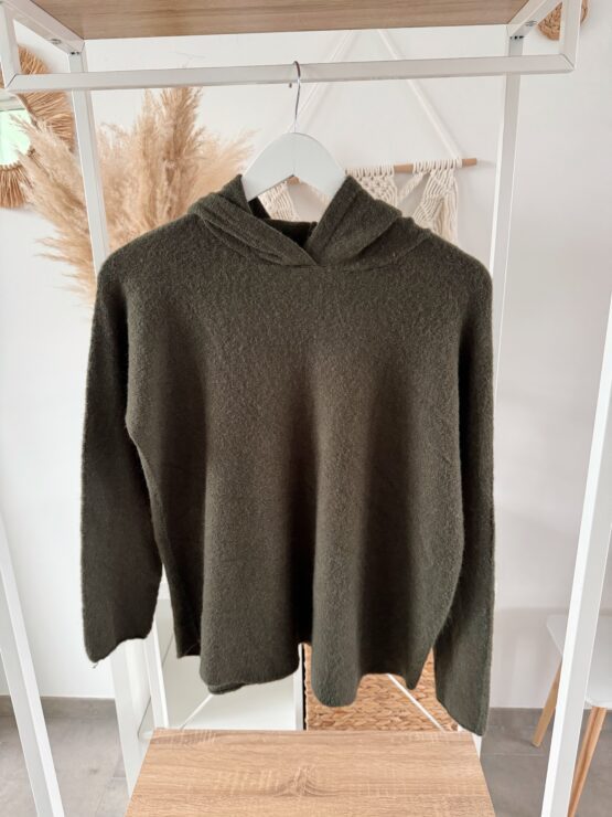 064 Cozy Knit Hoodie in vielen Farben – Bild 4
