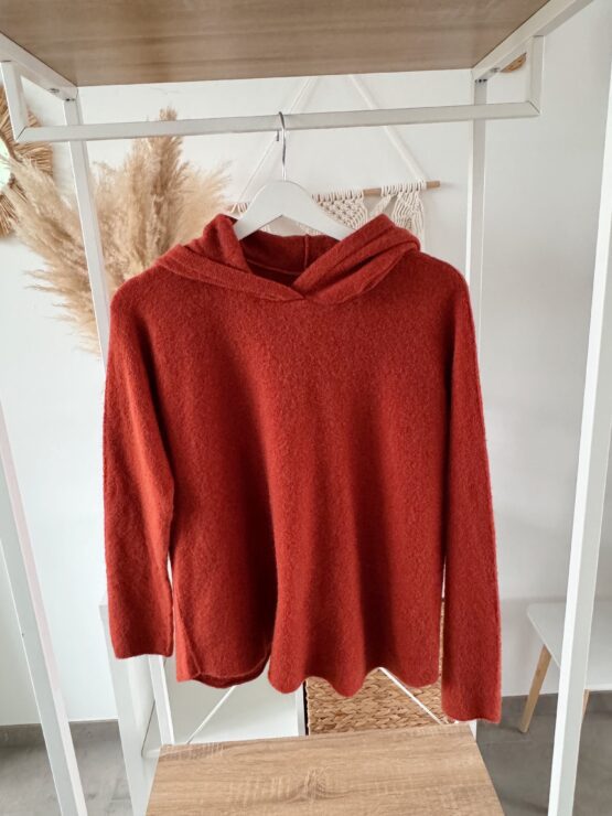 064 Cozy Knit Hoodie in vielen Farben – Bild 8