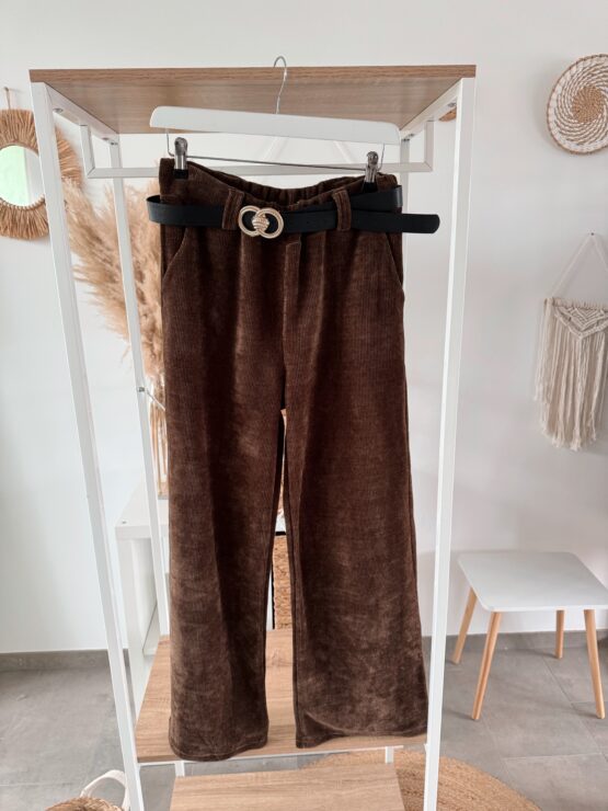 067 Cordhose mit Gürtel in vielen Farben – Bild 8