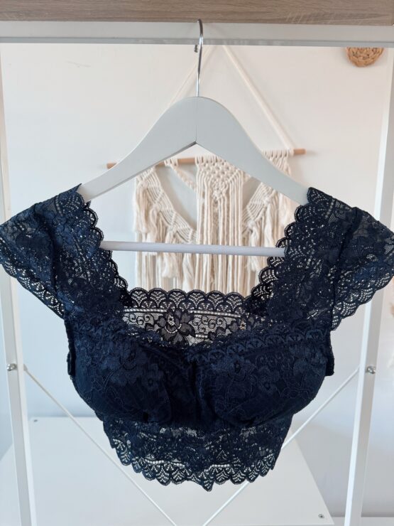 LIMITED EDITION BRA005 Bra mit Ärmel  in weinrot, senf, grün, blau & schwarz - Image 5