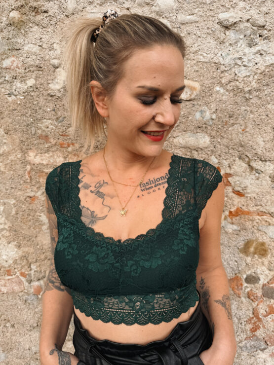 LIMITED EDITION BRA005 Bra mit Ärmel  in weinrot, senf, grün, blau & schwarz - Image 19