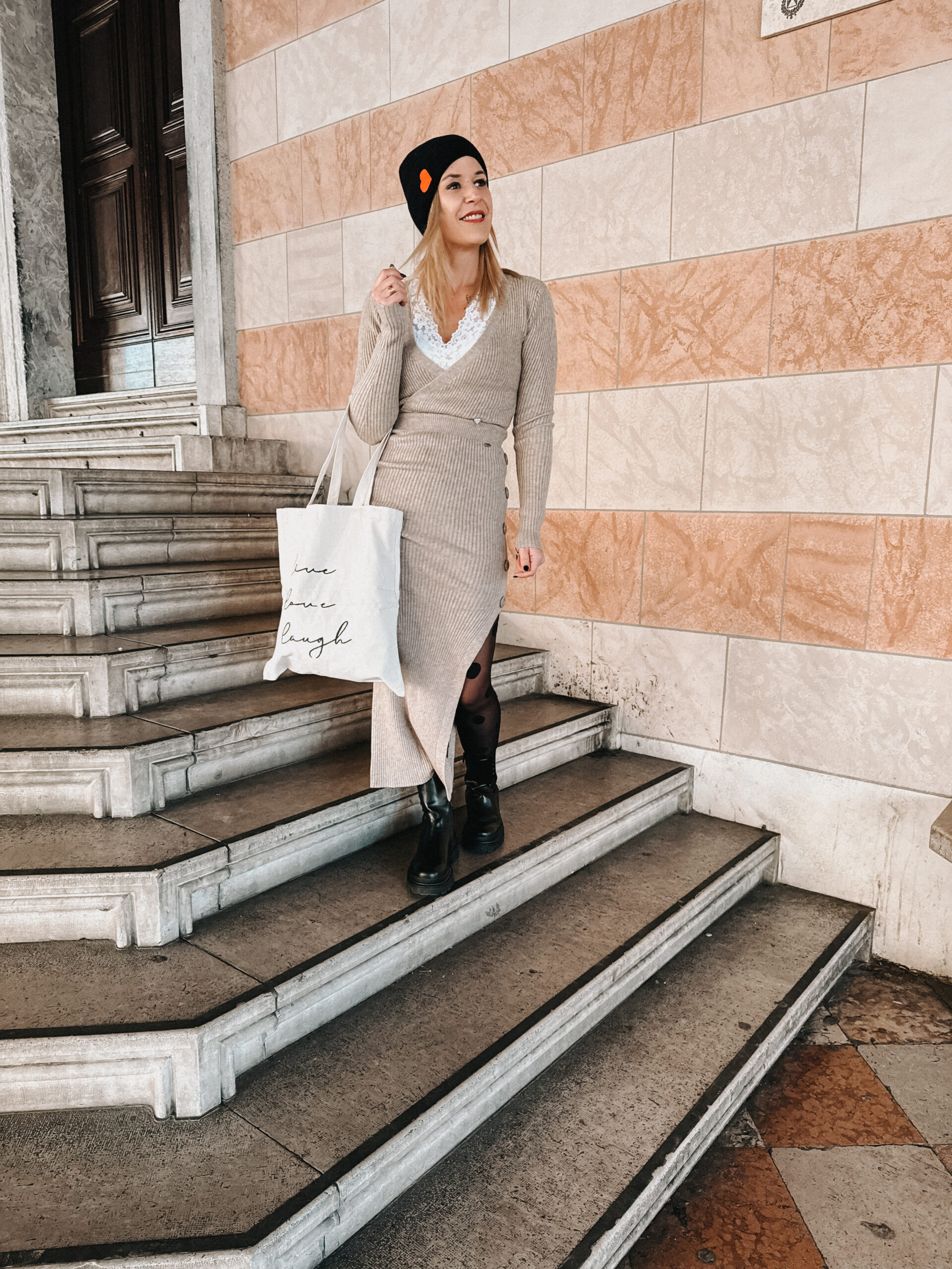 112 👜 Stofftasche „live love laugh“ - Image 8