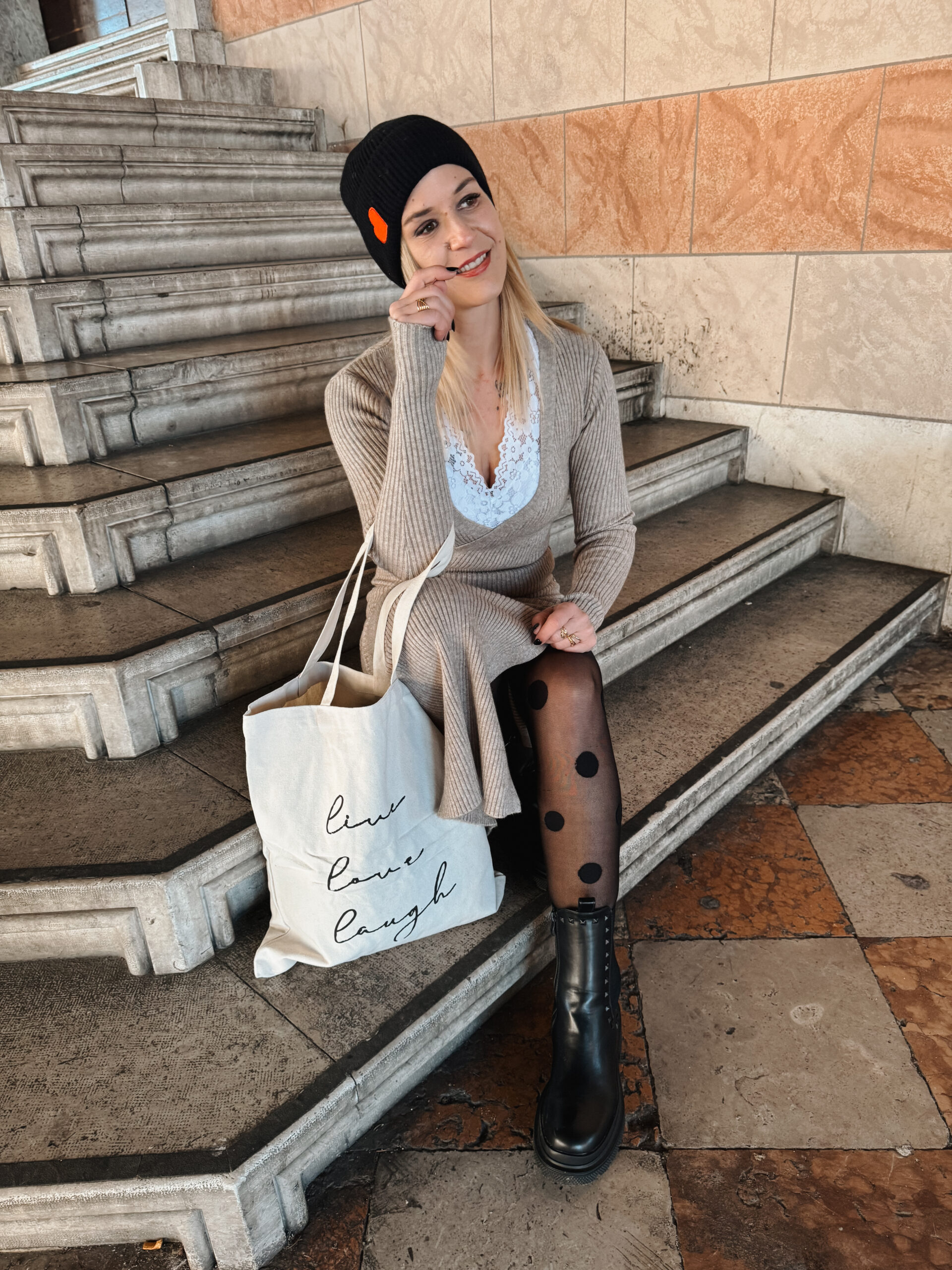 112 👜 Stofftasche „live love laugh“ - Image 7