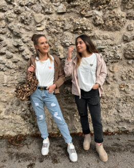 EF08 🤍 Hoodie Essential – One Size (Beige, Schwarz, Rosa, Camel)