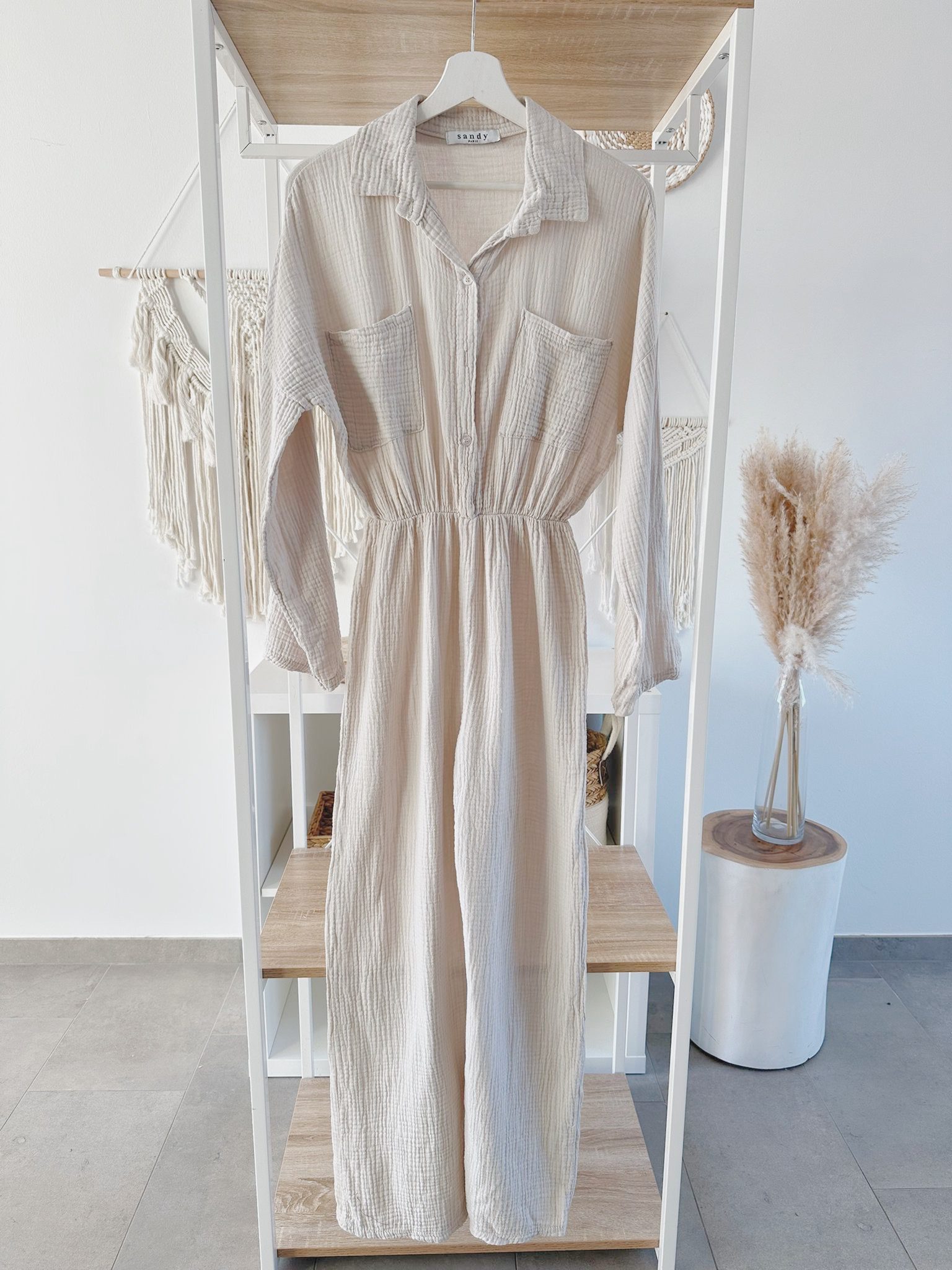 Musselin Jumpsuit SP11 – Bild 4