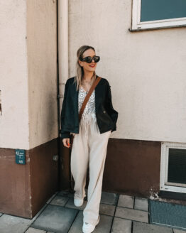 Kunstleder Jacke AT 01