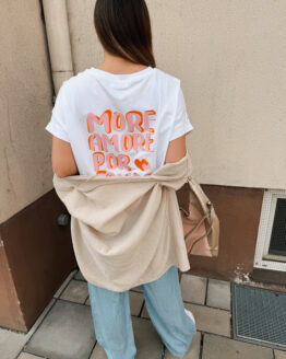 FO009 – More Amore Shirt – Weiß