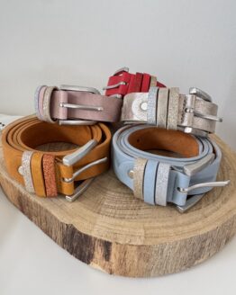 BA01 – Gürtel mit Glitzer-Detail – verschiedene Farben