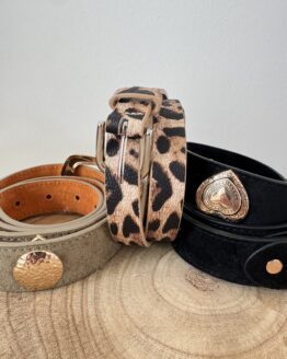 BA03 – Gürtel Leo Print – Gold