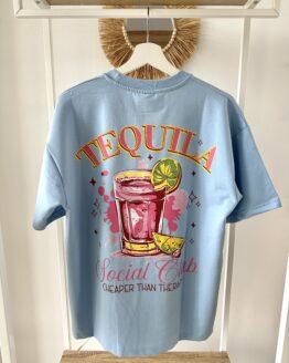 MAN06 Herren T- Shirt Tequila hellblau