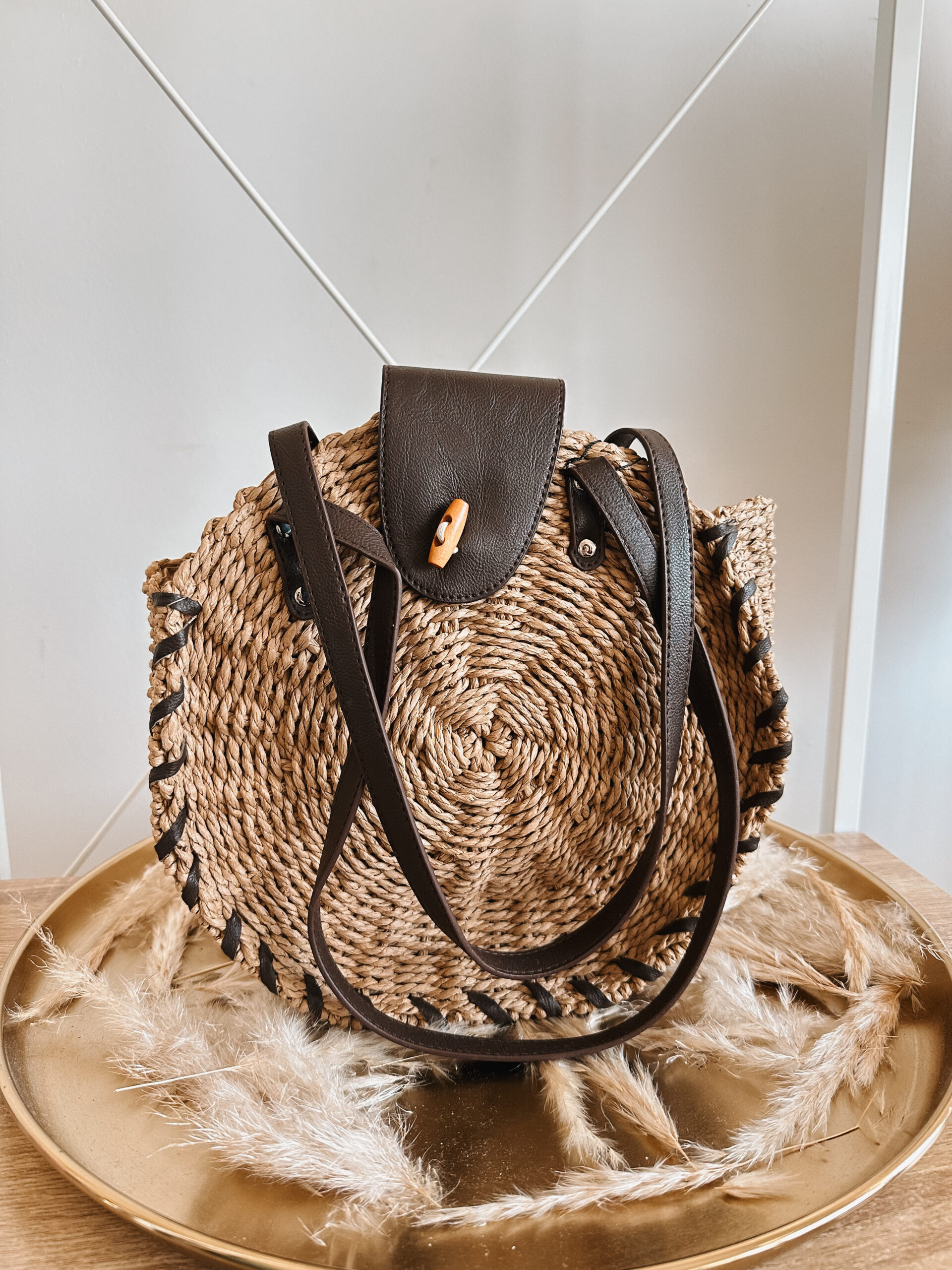 SP 17 Raffia Tasche „Boho Circle“ ✨ – Bild 7