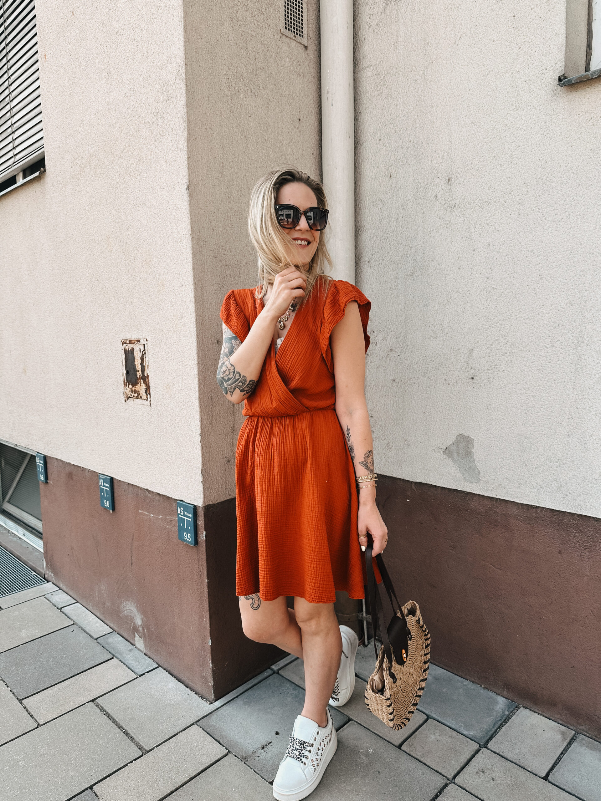 SP 17 Raffia Tasche „Boho Circle“ ✨ – Bild 3